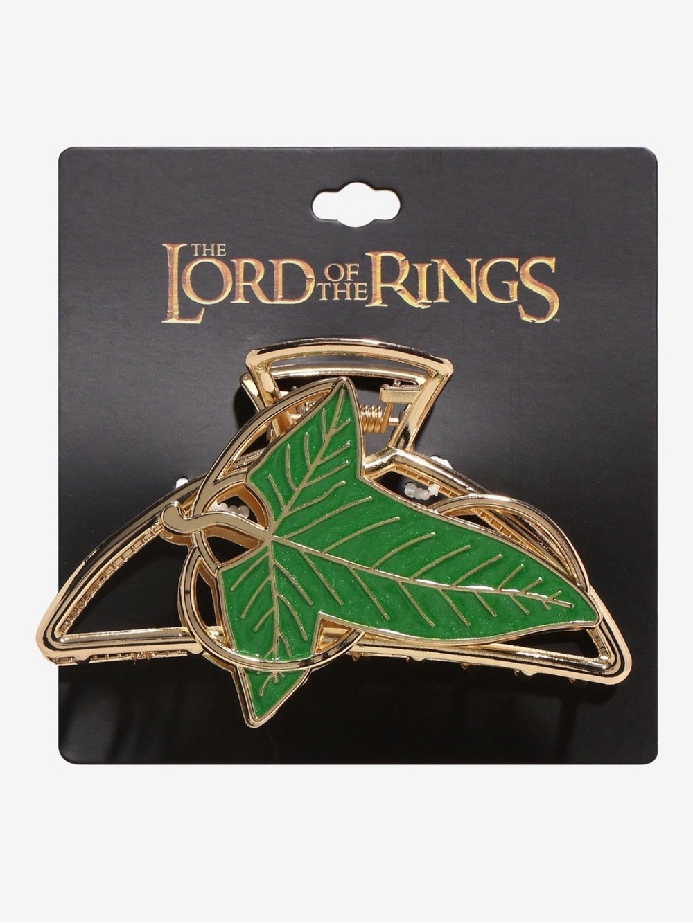 New The Lord Of The Rings Lorien Leaf Claw Hair Clip